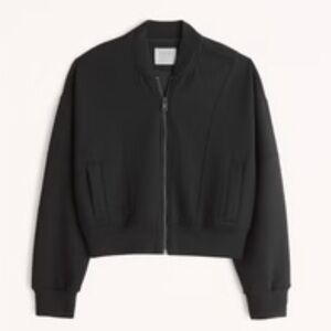 NWT Abercrombie neoKNIT Bomber Jacket